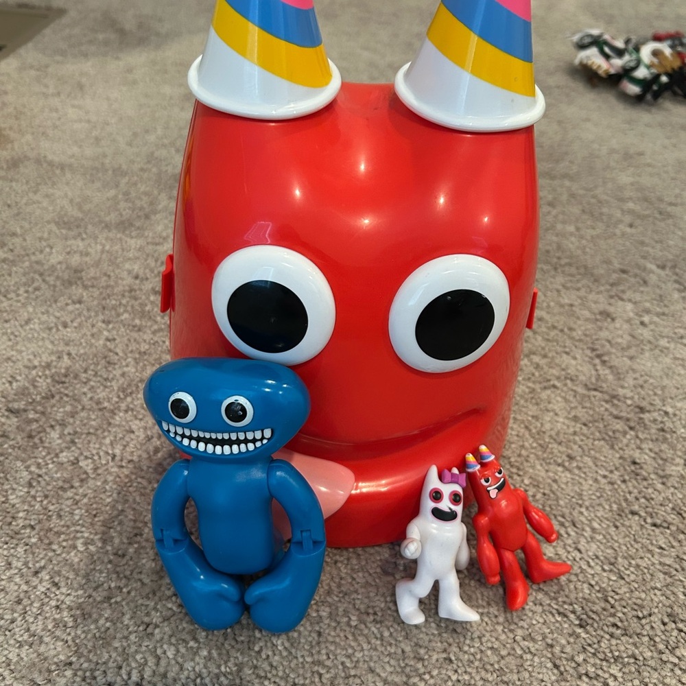 Garten of Banban Toy Figure Set – Jumbo Character & Mini Friends Collection